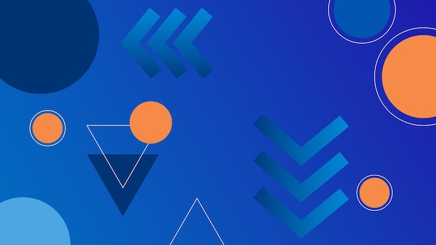 Jasny świeży gradient niebieski abstrakcyjny wzór tła okładka projekt chłodny nowoczesny projekt tła z modnym i żywym żywym kolorem