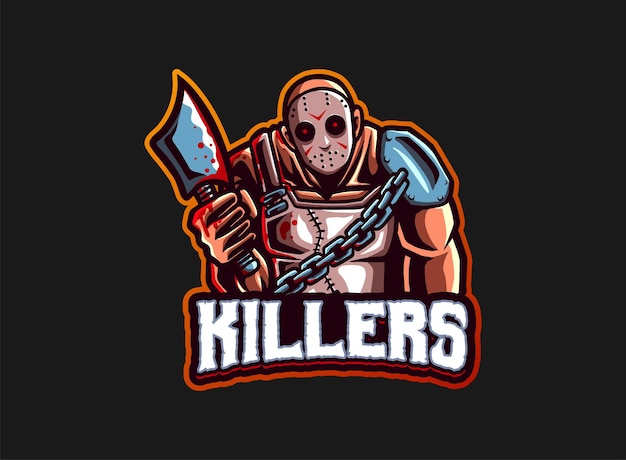 Jason The Killers Maskotka Esport Logo