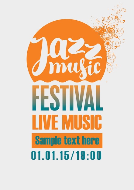 Jazz Festiwal Plakat