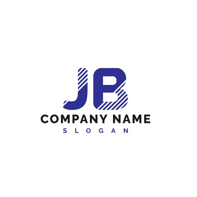 Plik wektorowy jb letter logo design jb letter logo wektor ilustracja wektor