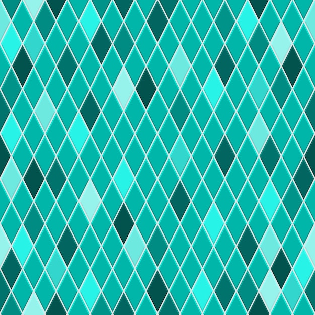 Plik wektorowy jednolity wzór małych rombów w turkusowych kolorach z kolorowymi rombami