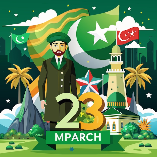 Jedność W Różnorodności świętując Dzień Pakistanu 23 Marca