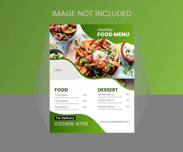 Jedzenie Menu Projekt Wektor Szablon Dla Restauracji