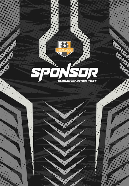 Jersey sport pattern design ready to print for sublimation