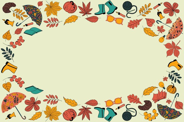Plik wektorowy jesień tło wektor ciepła ilustracja