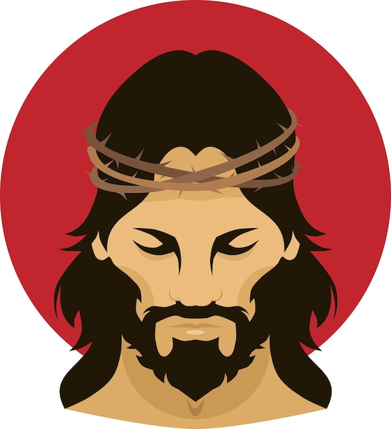 Jezus w koronie cierniowej
