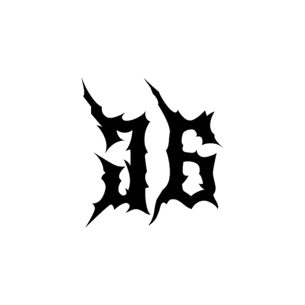 JG monogram logo projekt list tekst nazwa symbol monochromatyczne logotyp alfabet znak proste logo
