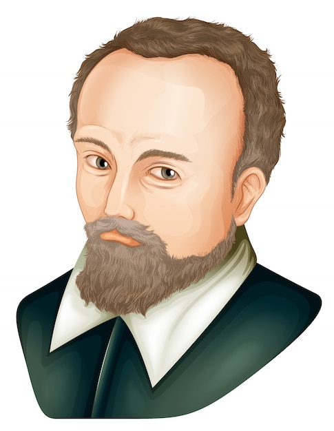 Plik wektorowy johannes kepler