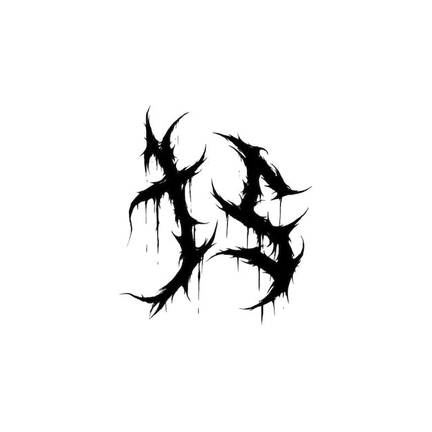 JS monogram logo projekt list tekst nazwa symbol monochromatyczne logotyp alfabet postać proste logo