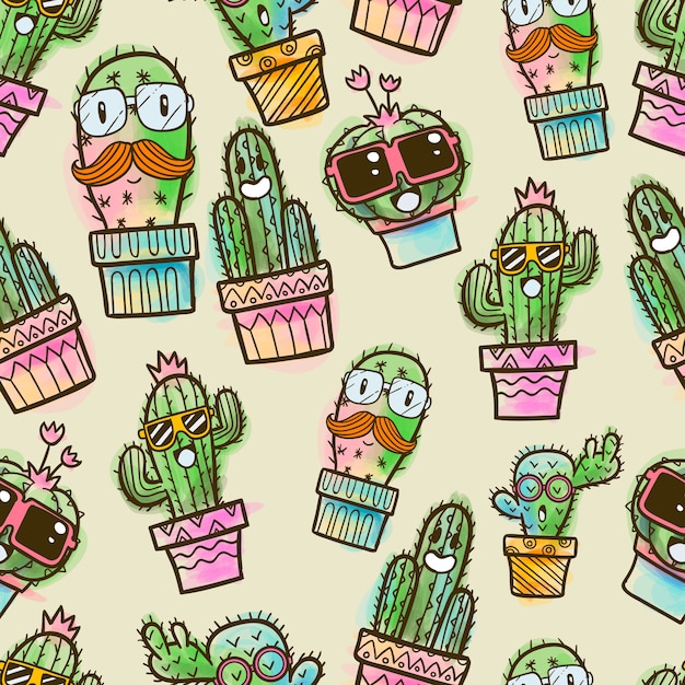 Kaktus Wzór
