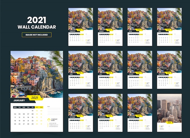 Kalendarz ścienny 2021