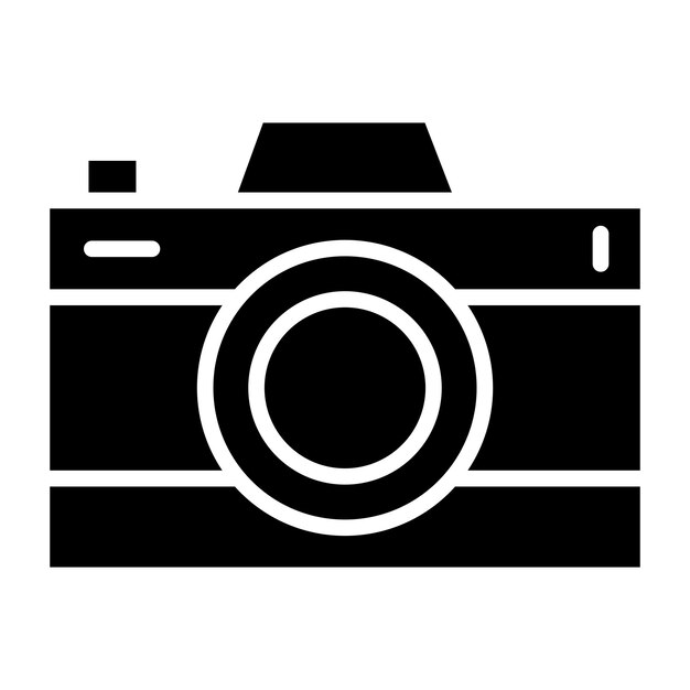 Kamera fotograficzna Vector Icon Design Ilustracja