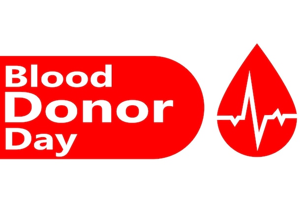 Kampania Reklamowa Z Okazji Dnia Dawcy Krwi W Projektowaniu Wektorowym