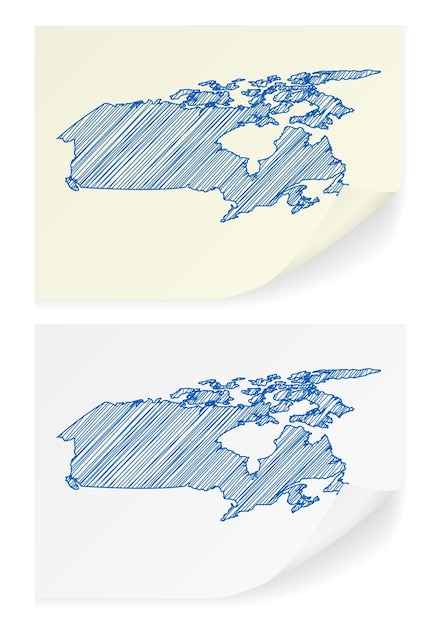 Kanada Bazgrołów Mapa