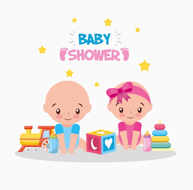 Karta Baby Shower Z Osłem
