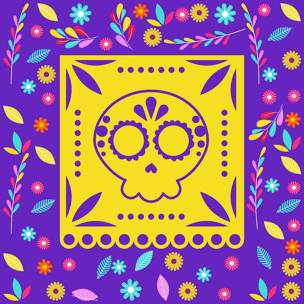 Karta Dia De Los Muertos