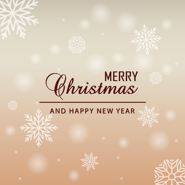 Kartkę Z życzeniami Bożonarodzeniowymi. Wesołych świąt I Szczęśliwego Nowego Roku Napis