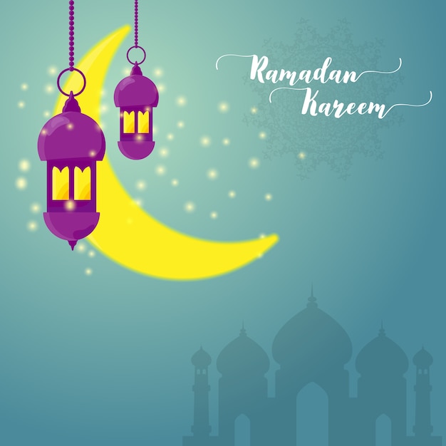 Kartkę Z życzeniami Ramadan Kareem