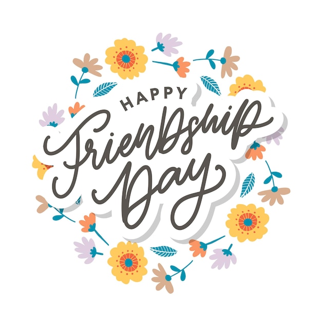 Kartkę Z życzeniami Szczęśliwego Dnia Przyjaźni