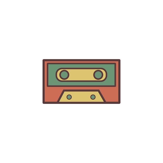kaseta retro vintage