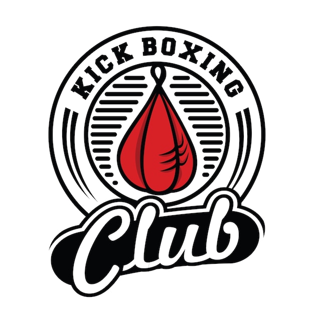 Kick Boxing And Martial Arts Logo