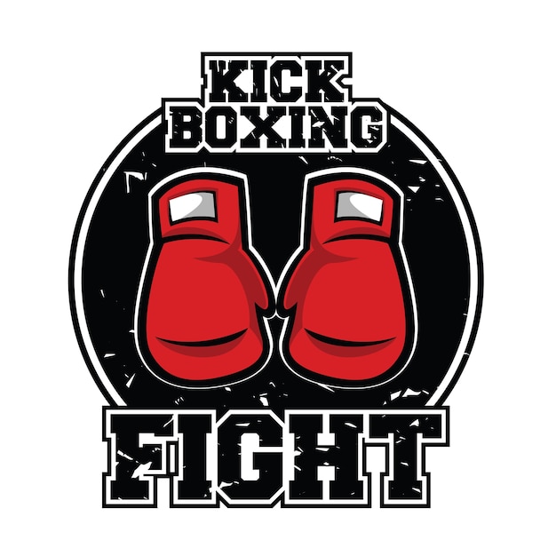 Kick Boxing And Martial Arts Logo