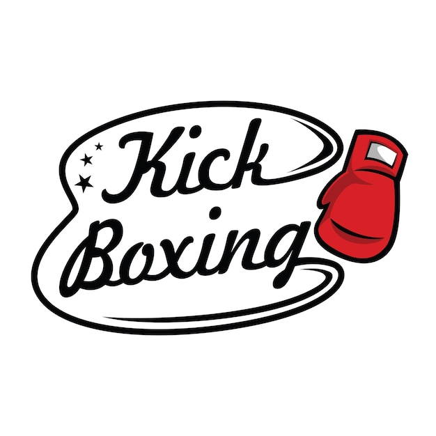 Kick Boxing And Martial Arts Logo