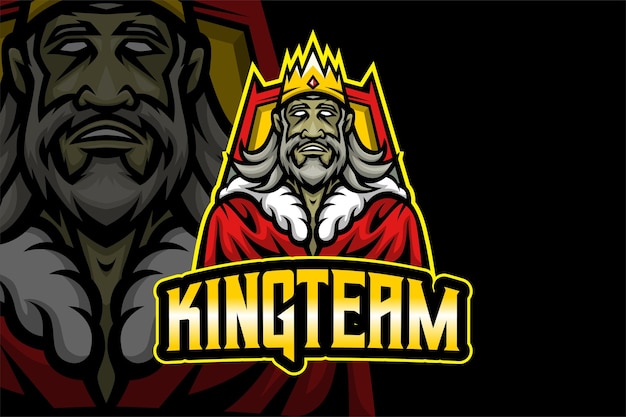 King Team - Szablon Logo Esport