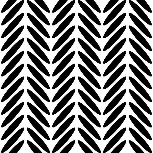 Klasyczny Czarno-biały Wzór W Jodełkę