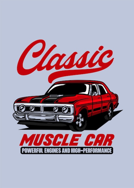 Klasyczny Muscle Car