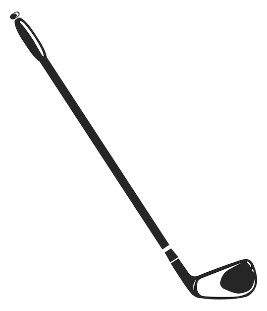 Klub Golfowy Czarne Logo Sport Gra Symbol