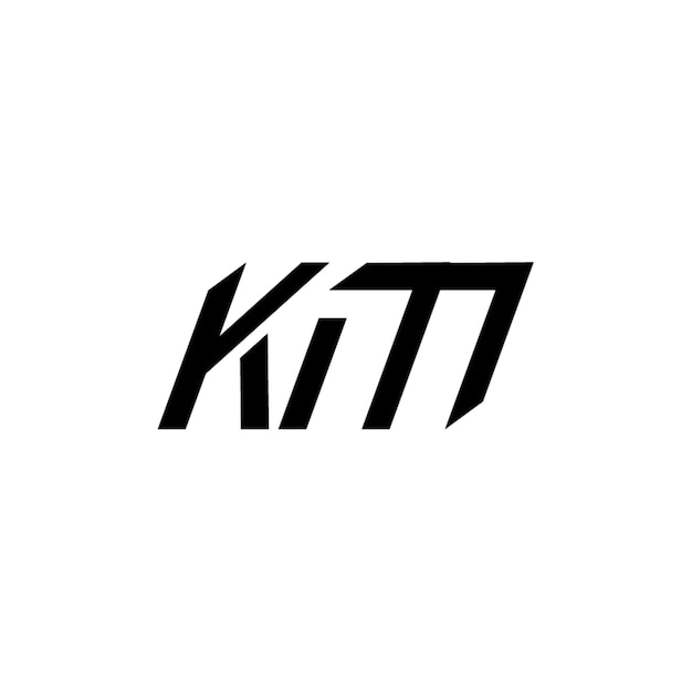 KM monogram logo projekt list tekst nazwa symbol monochromatyczne logotyp alfabet znak proste logo
