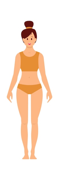 Plik wektorowy kobieta w stroju kąpielowym ilustracja wektorowa