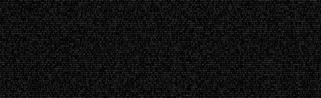 Kod Binarny Czarno-białe Tło Z Dwiema Cyframi Binarnymi 0 I 1 Na Czarnym Tle Algorytm