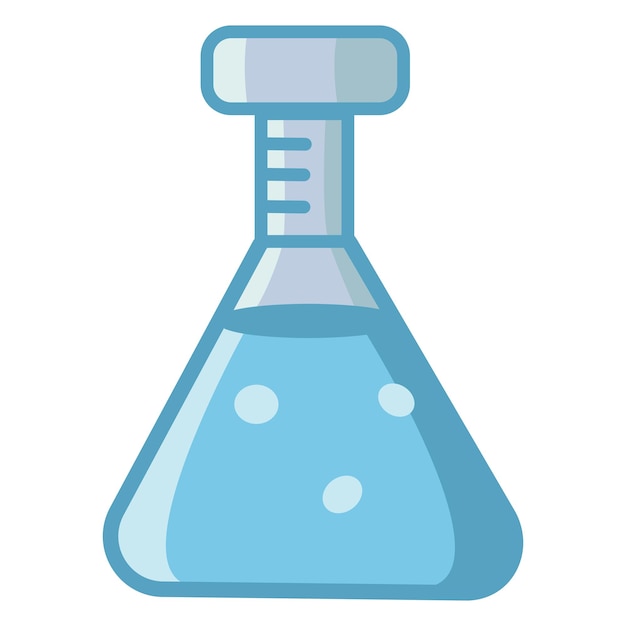 Plik wektorowy kolba laboratoryjna