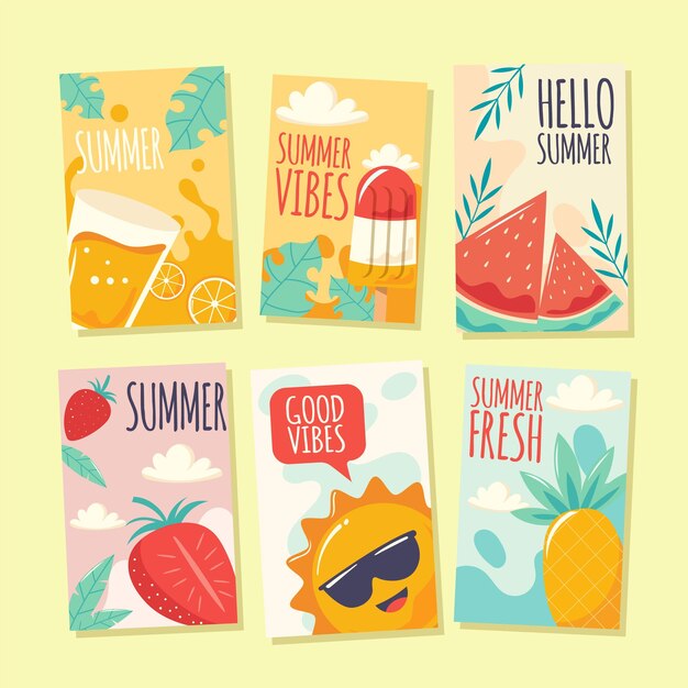 Kolekcja Cute Summer Cards