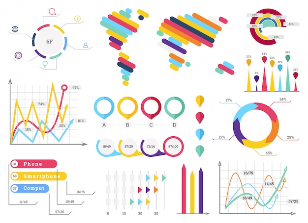 Kolekcja Elementów Infographic