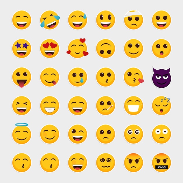 Kolekcja emoji Whatsapp