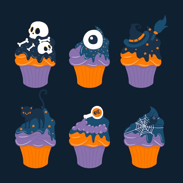 Kolekcja Halloween Sweet Cupcake