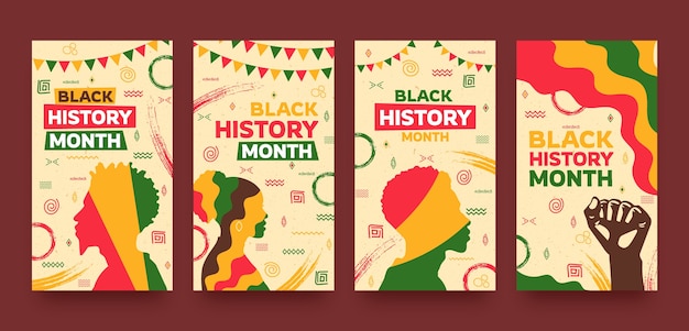 Kolekcja historii na Instagramie na świętowanie Czarnego Miesiąca Historii