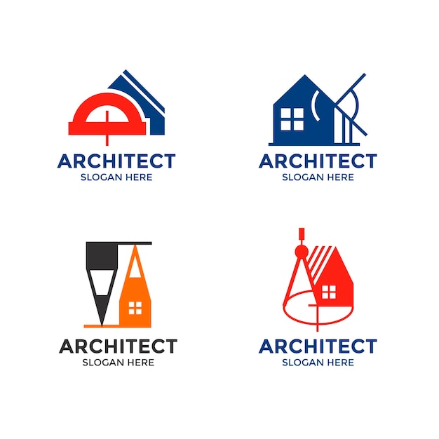 Kolekcja Logo Firmy Architektonicznej