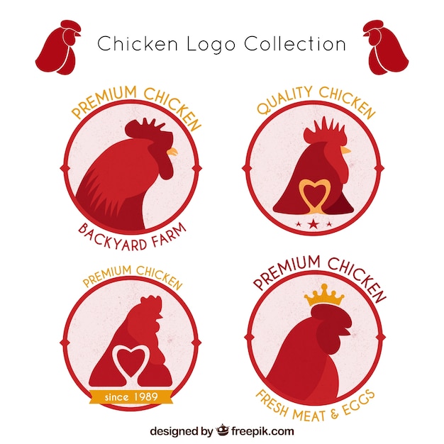 Plik wektorowy kolekcja logo gospodarstwa