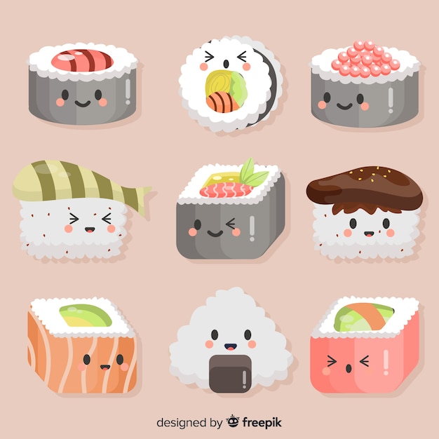 Kolekcja Sushi Kawaii