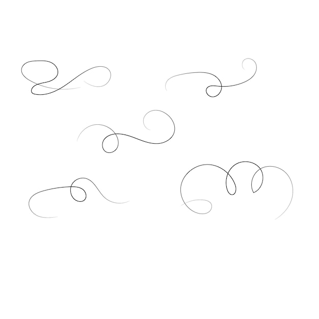 Kolekcja zestaw ilustracji wektorowych ornament etykieta