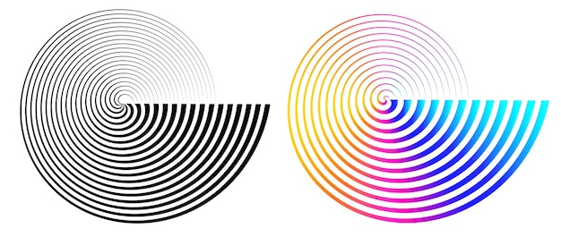 Koło radarowe Symbol monitoruj samolot Design element02