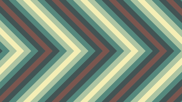 Kolorowa strzałka w paski tekstury w stylu op-art