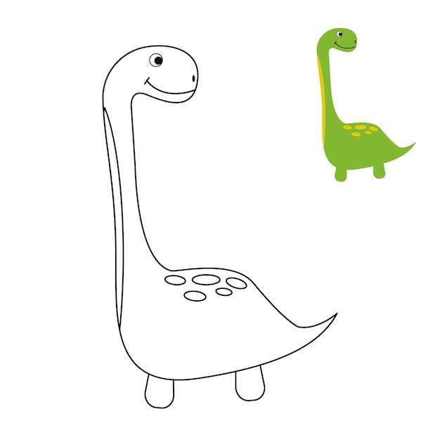 Kolorowanka Dinozaura