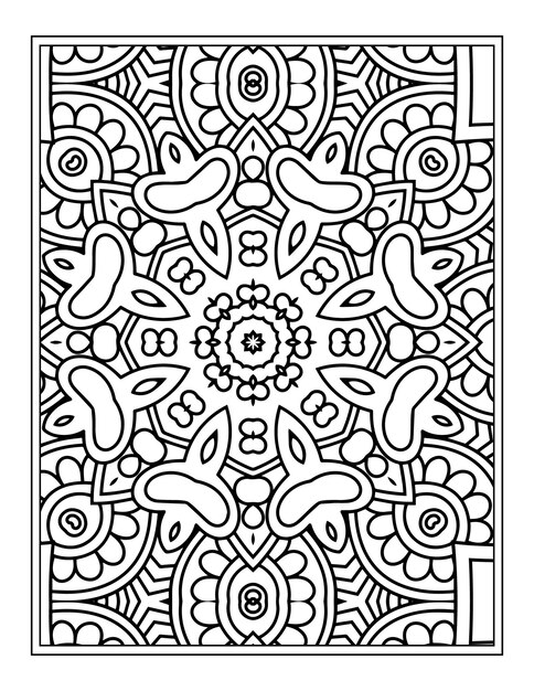 Kolorowanka Mandala Dla Kdp Coloring Book