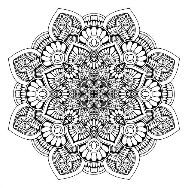 Kolorowanka Mandalas, Terapia Orientalna, Joga