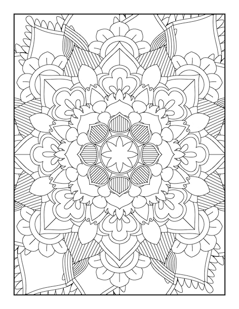 Kolorowanki Mandala. Kolorowanki. Mandala